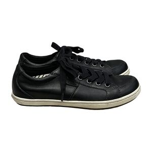 Taos Onward Women’s Casual Comfort Shoes Sneakers Size 7 Black Leather ONW-13974